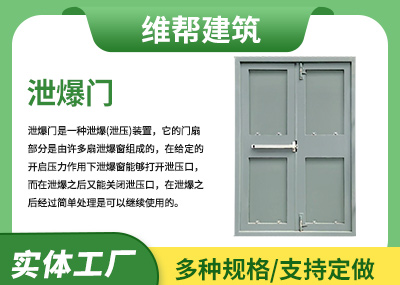 钢制泄爆门